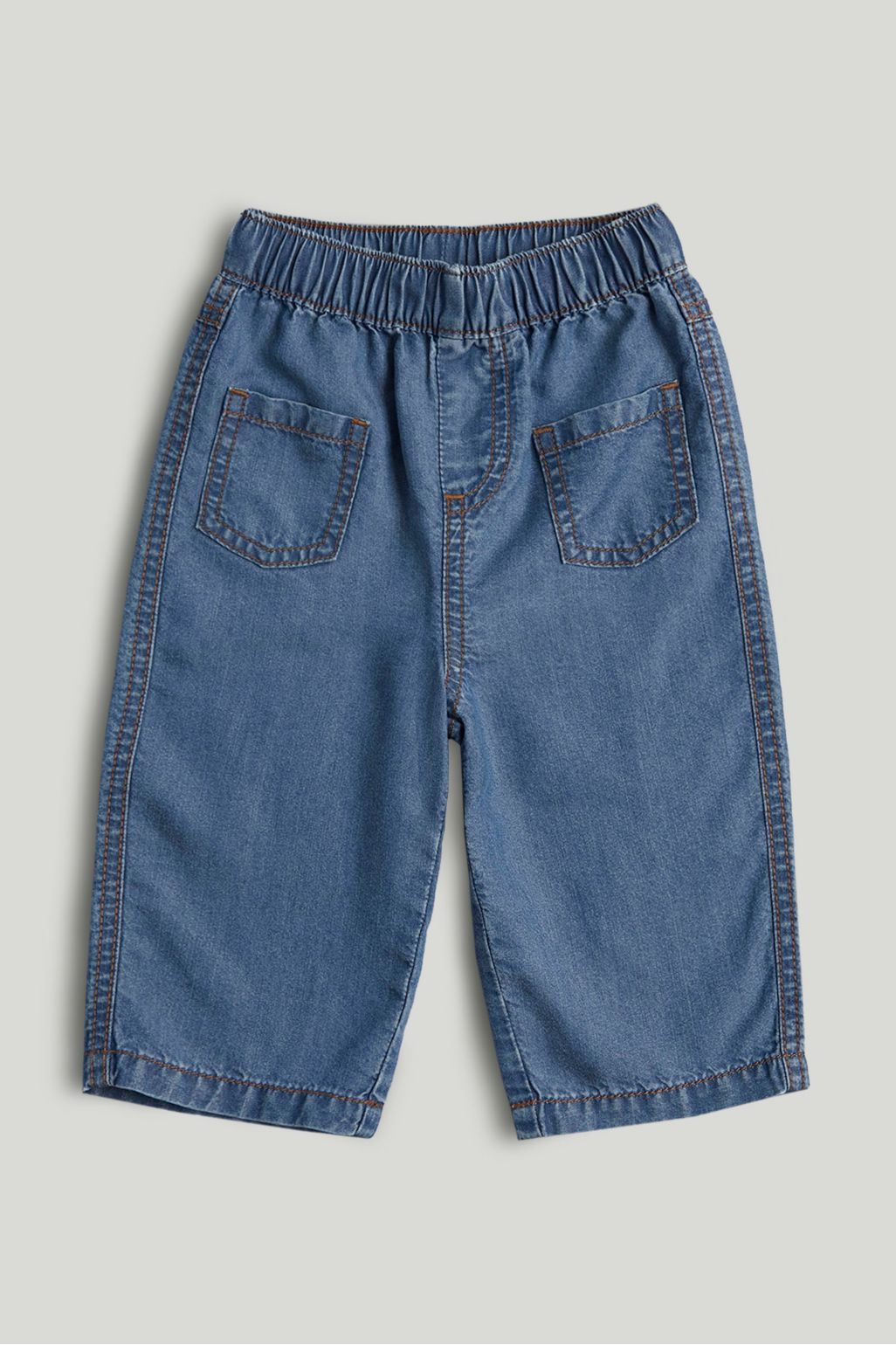 Barrel-Leg Denim Jeans
