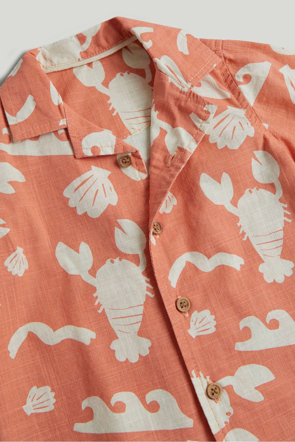 Orange Lobster Shirt