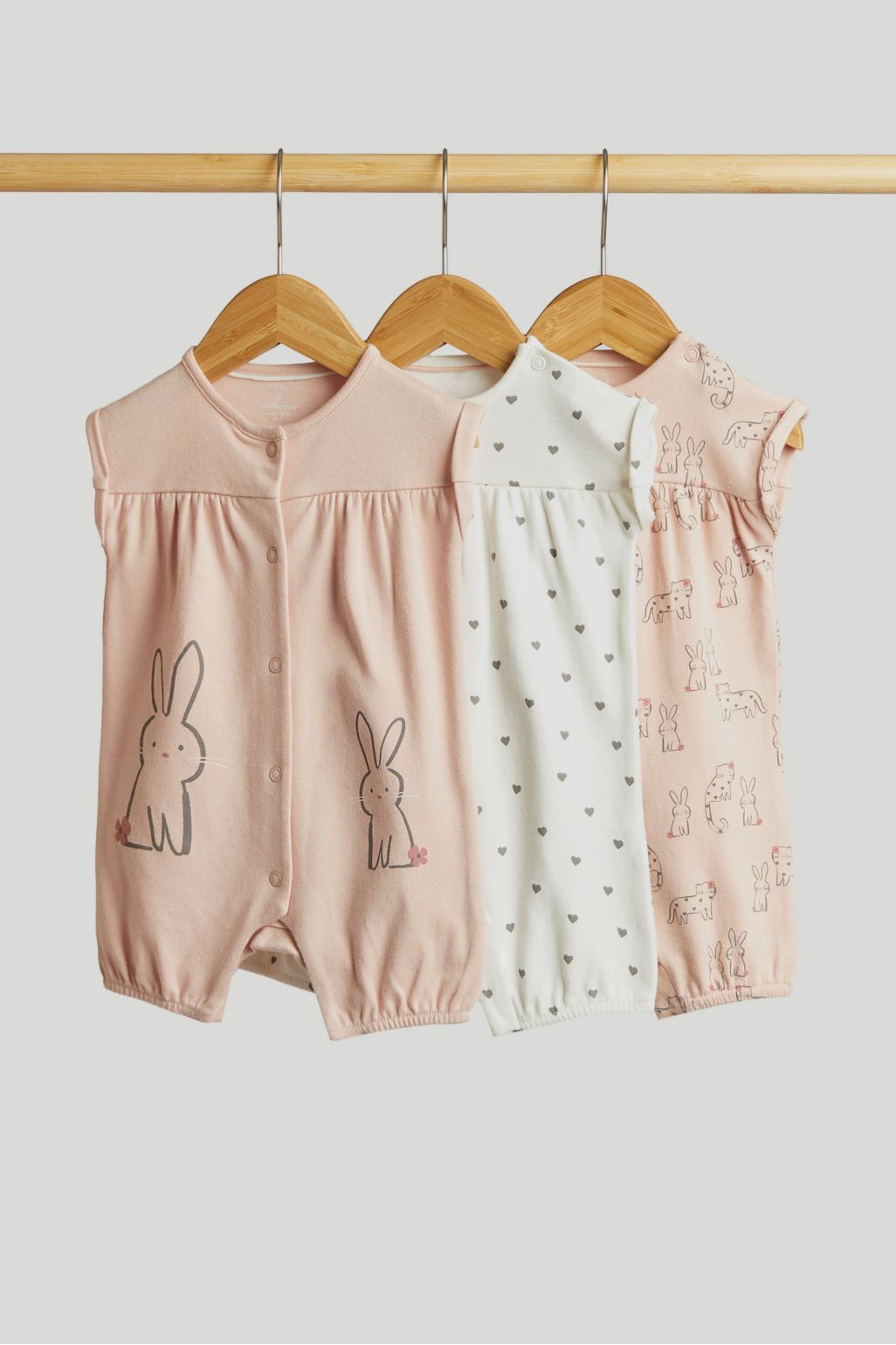 3 Pack My First Rompers