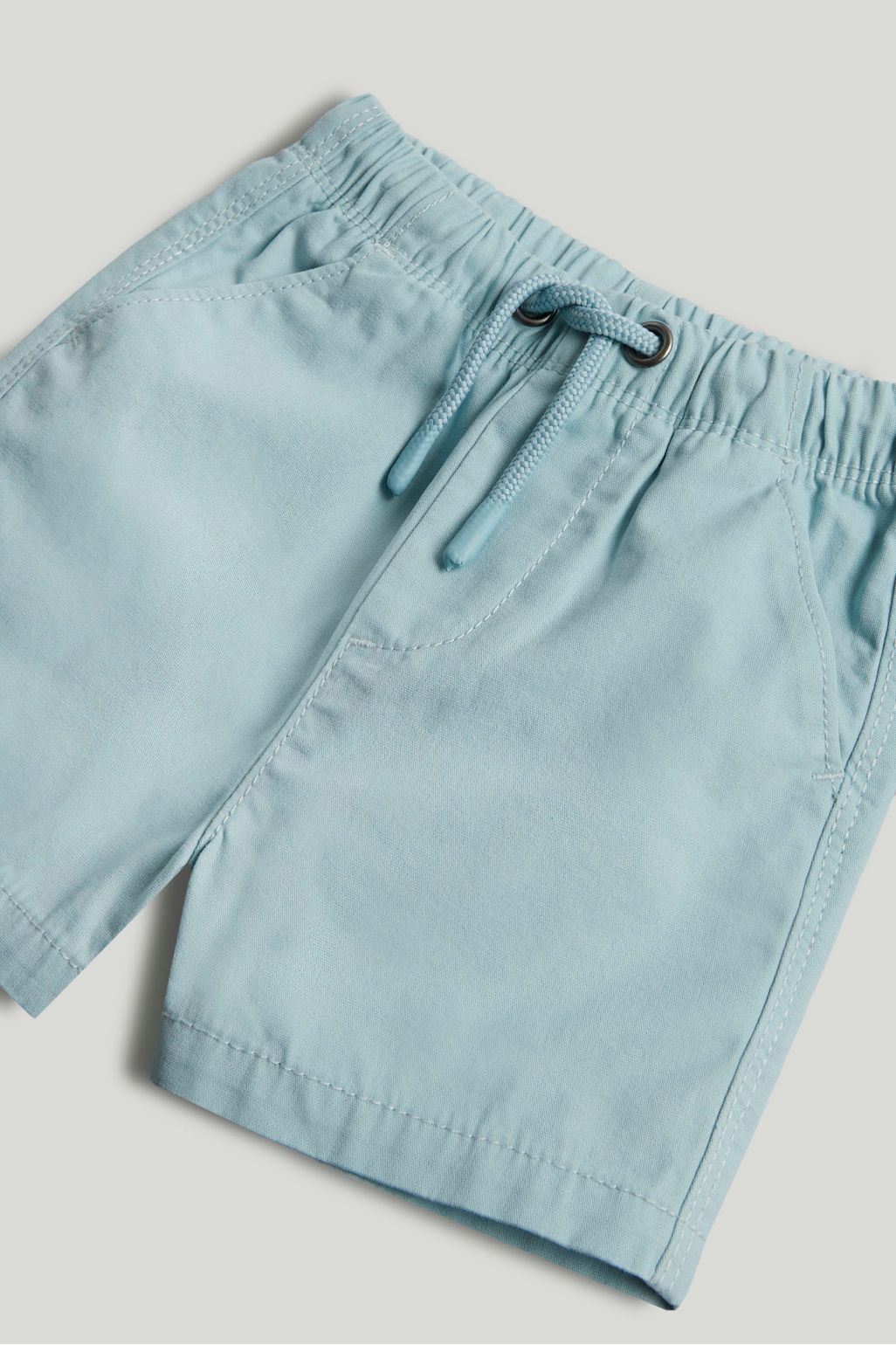 Shorts din Poplin Sage