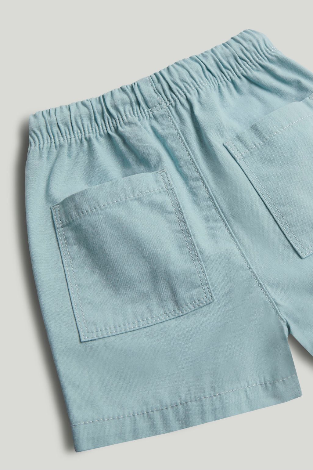 Shorts din Poplin Sage