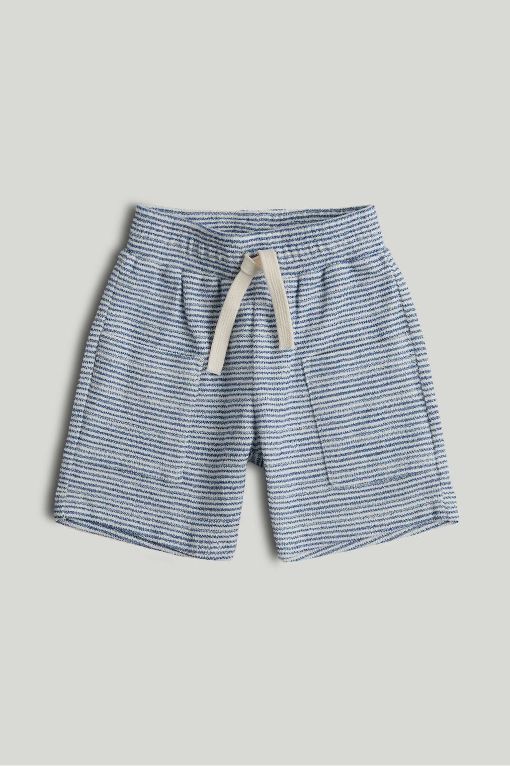 Pantaloni Scurți Cargo din Jersey cu Dungi