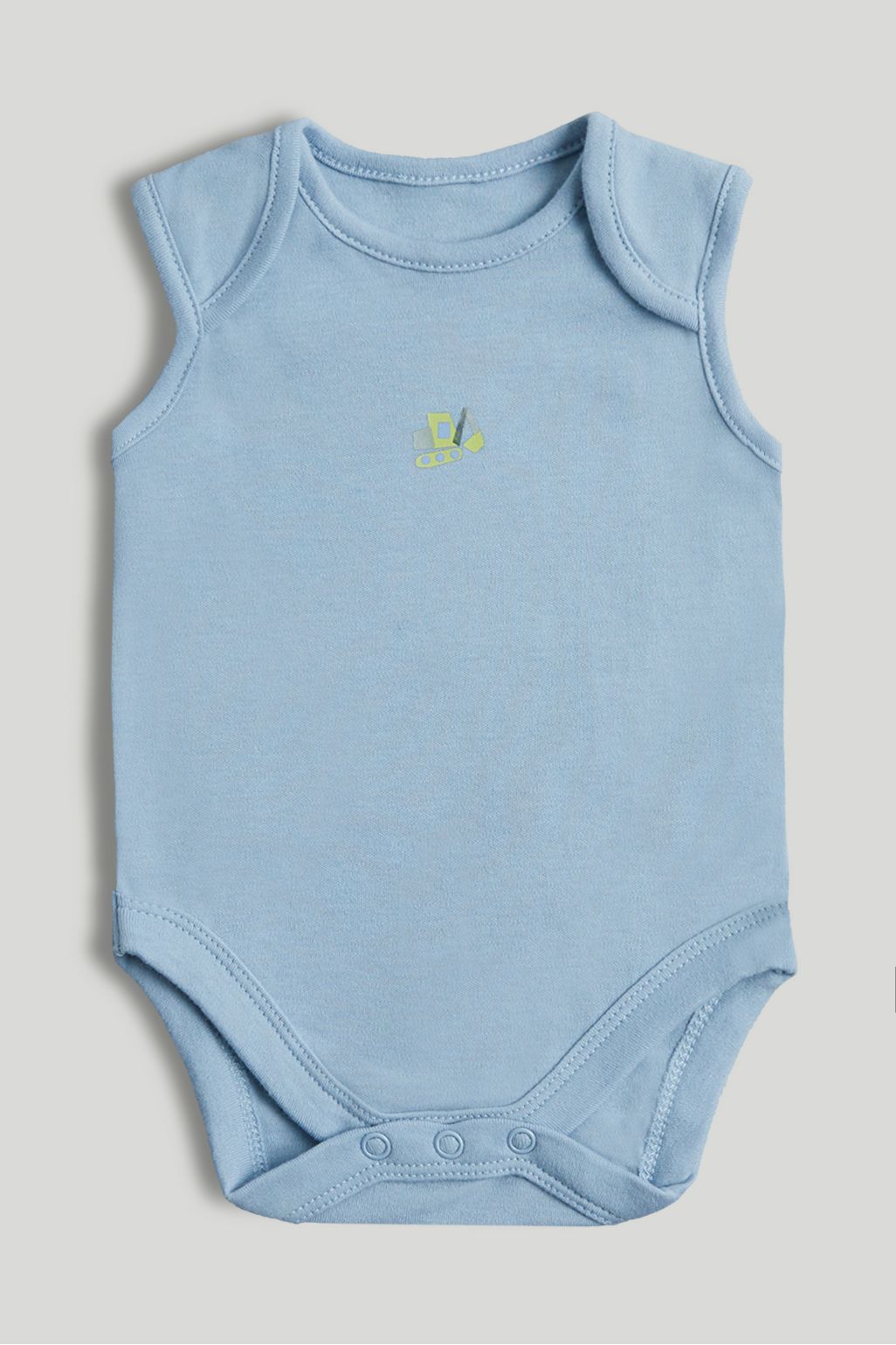5 Pack Cars Sleeveless Bodysuits