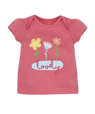 Mothercare Flower T-Shirt - tops & t-shirts - Mothercare