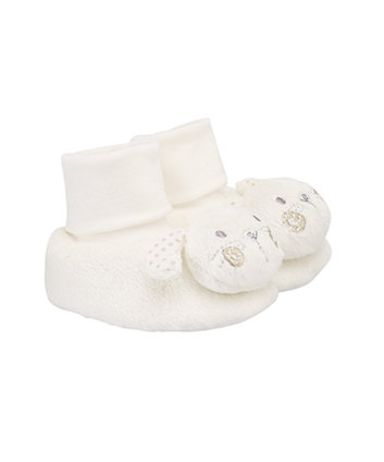 Mothercare Bunny Slippers - baby shoes & booties - Mothercare