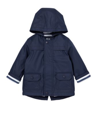 Mothercare PU Jacket - Navy | coats & jackets | Mothercare