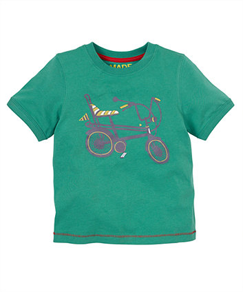 Mothercare Bike T-Shirt - t-shirts & tops - Mothercare