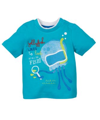 Mothercare Jelly Fish T-Shirt - t-shirts & tops - Mothercare