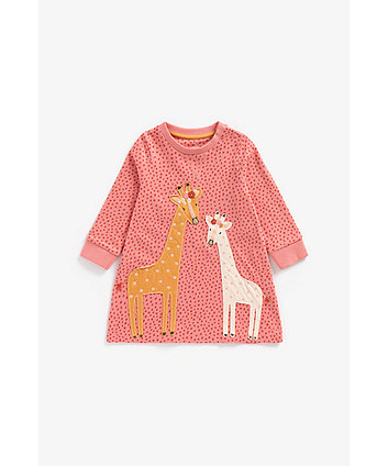 Mothercare Giraffe Sweat Dress