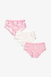 Mothercare Unicorn Hipster Briefs - 3 Pack