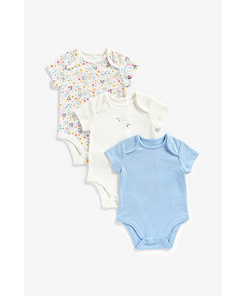 Mothercare Mummy And Daddy Bodysuits - 3 Pack