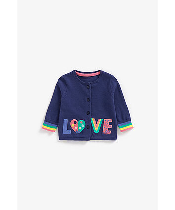 Mothercare Love Knitted Cardigan