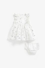Mothercare Butterfly Dress And Knickers Set