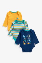 Mothercare Seaside Bodysuits - 3 Pack