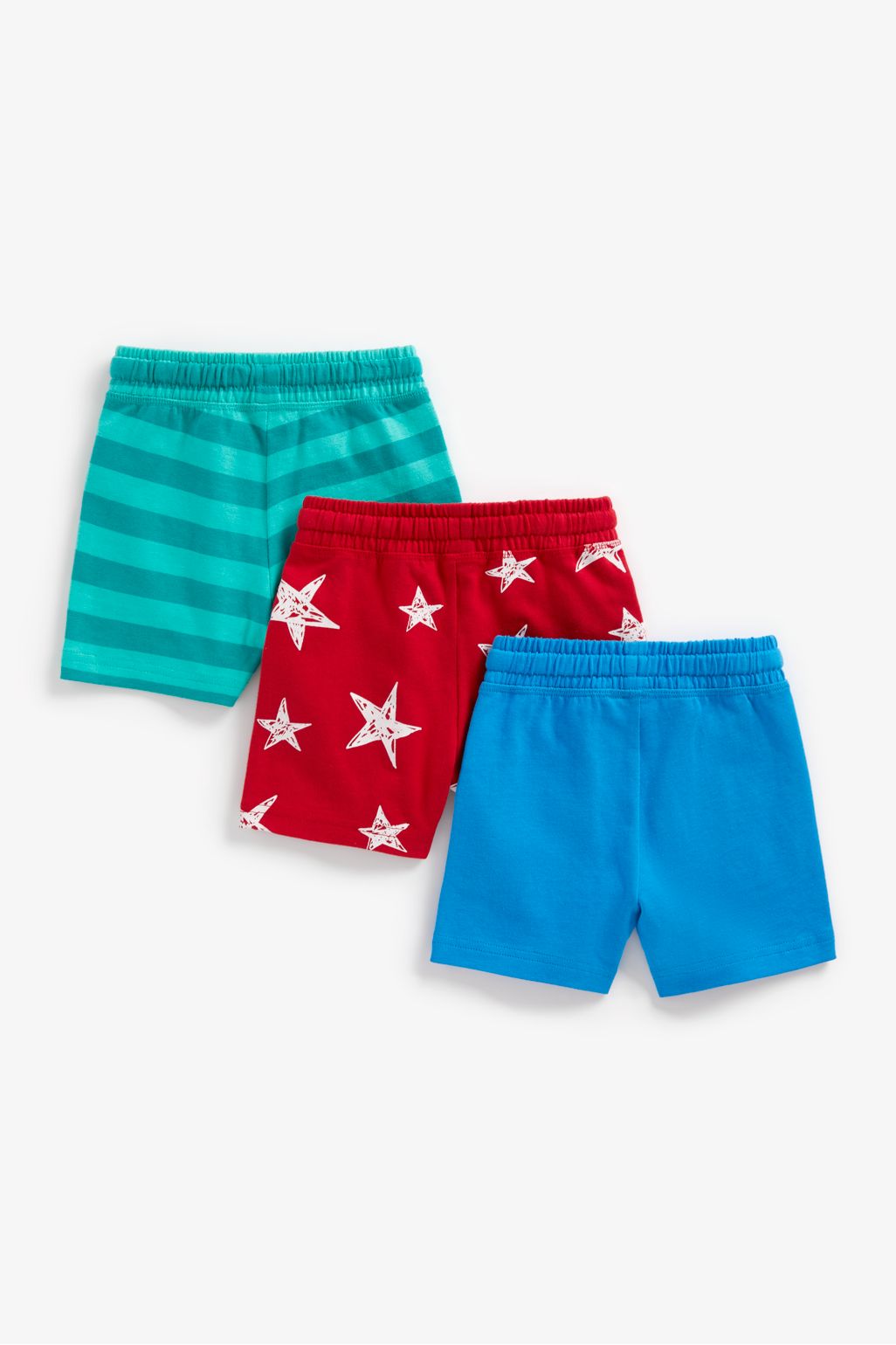 "sports star", pantaloni scurți din jersey - set 3 buc