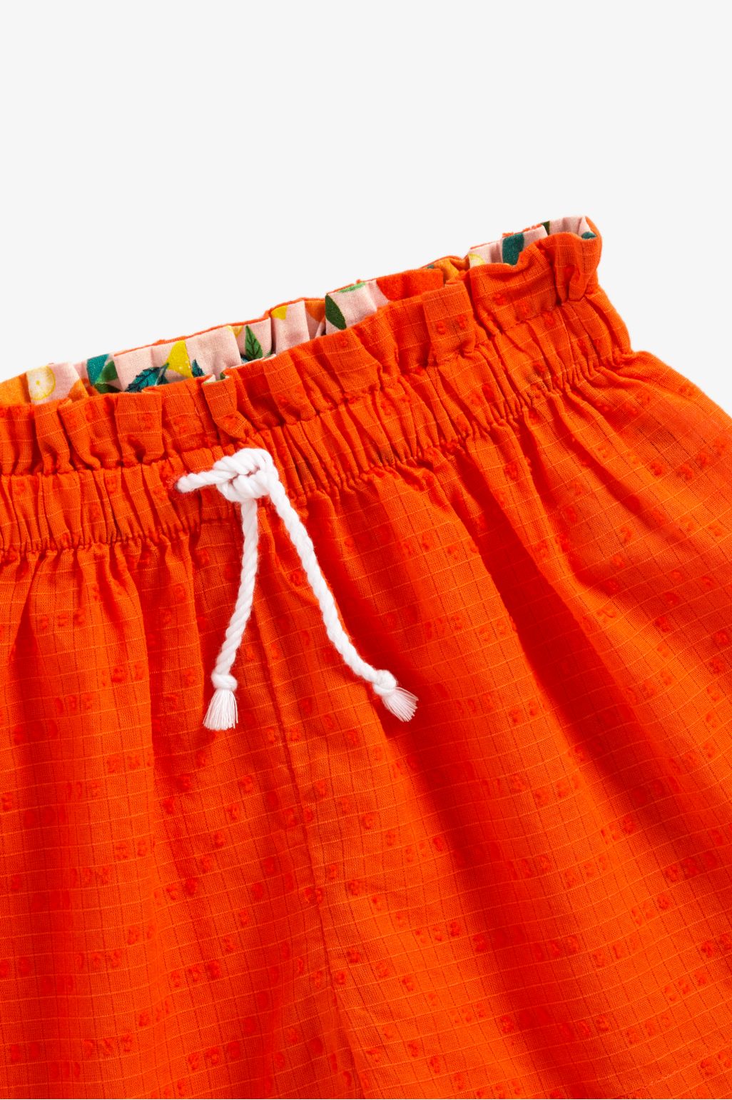 pantaloni scurți portocalii