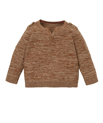 Brown Jumper - jumpers & cardigans - Mothercare