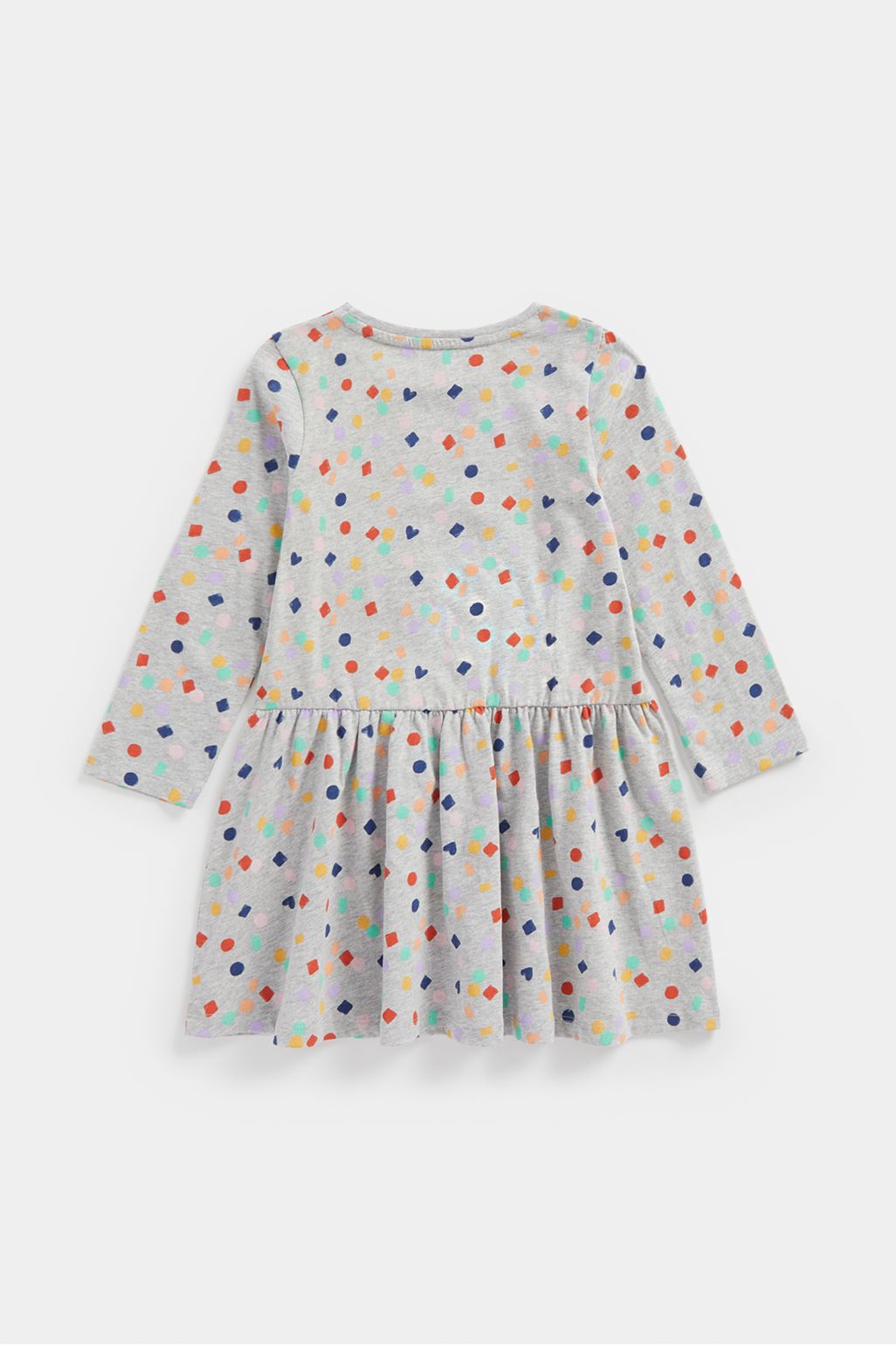 rochie cu talie joasă, cu imprimeu