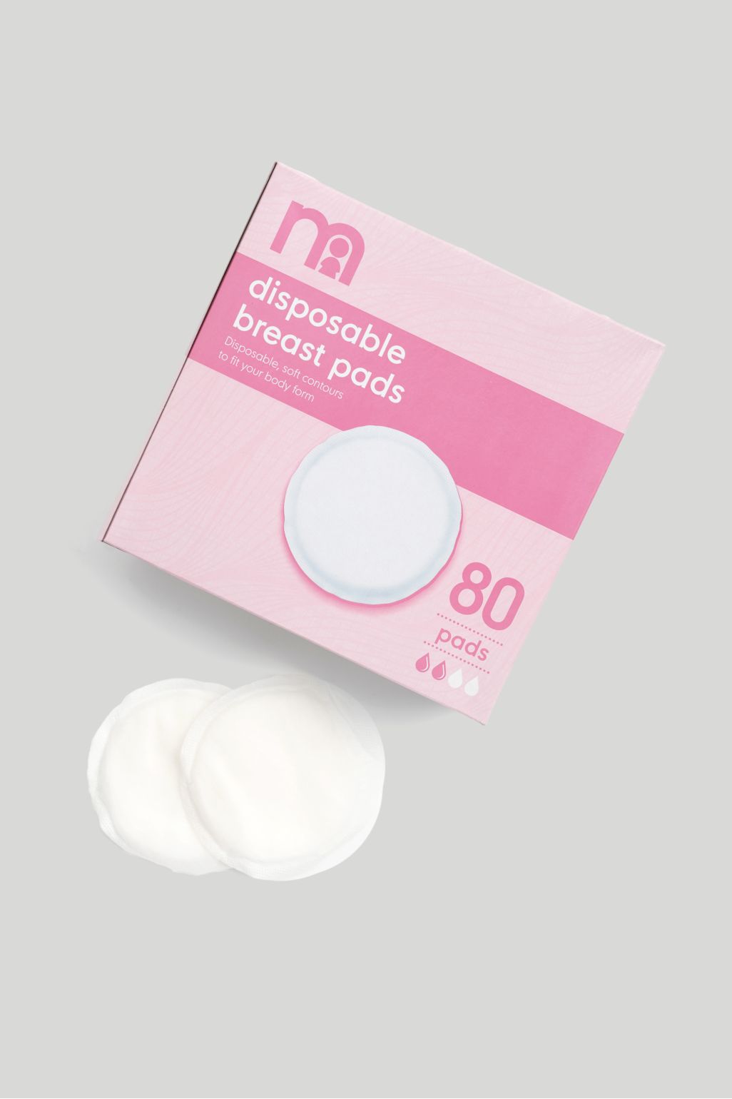mothercare tampoane de sân de unică folosință - set 80 buc
