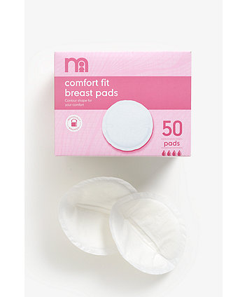 Mothercare Comfort Fit Disposable Breast Pads - 50 Pack