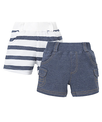 Jersey Shorts - 2 Pack - trousers & shorts - Mothercare