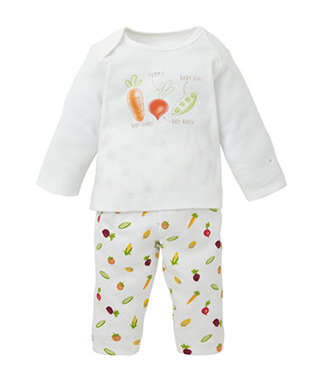 Vegetable Print Pyjamas | pyjamas | Mothercare