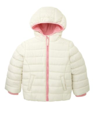 Cream Padded Coat - coats & jackets - Mothercare