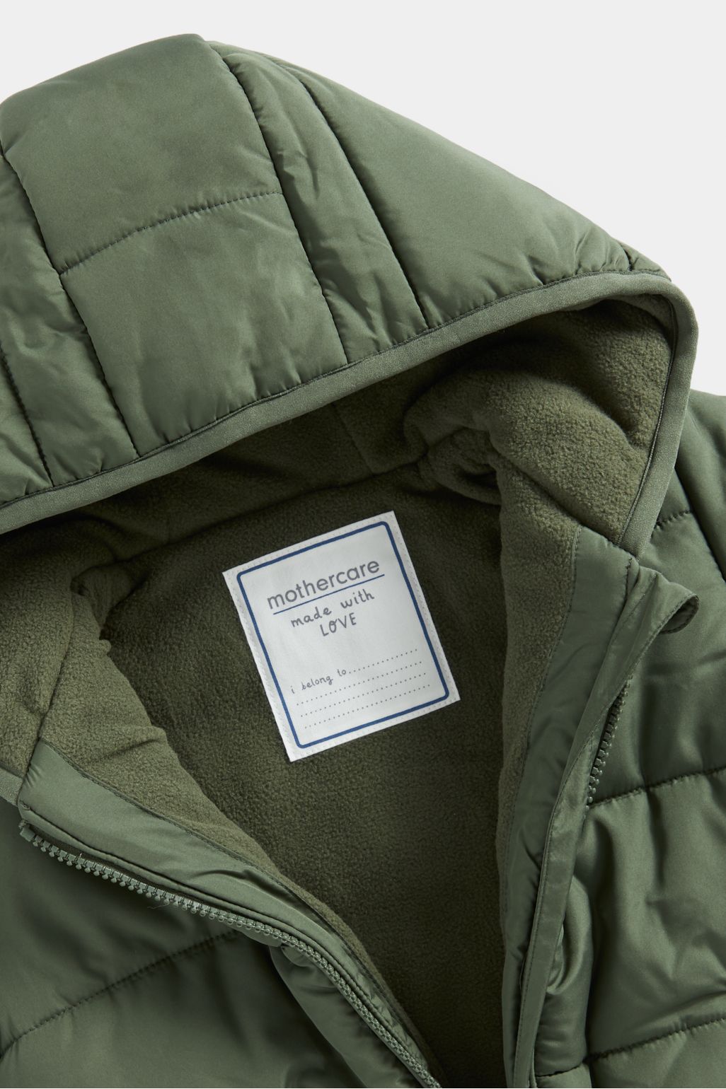 jachetă capitonată kaki