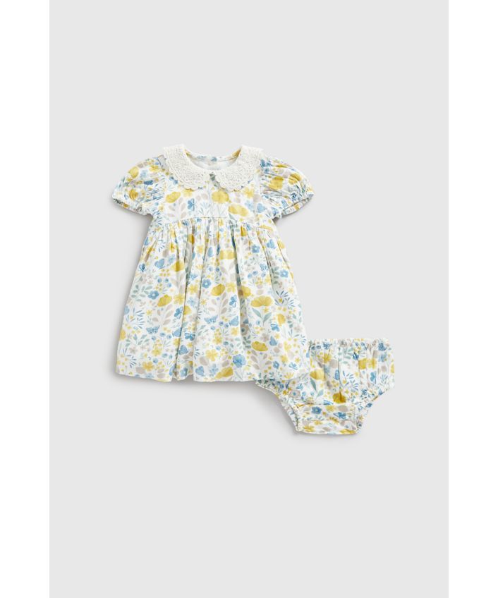 σετ φόρεμα με πεταλούδες με ασορτί εσώρουχο