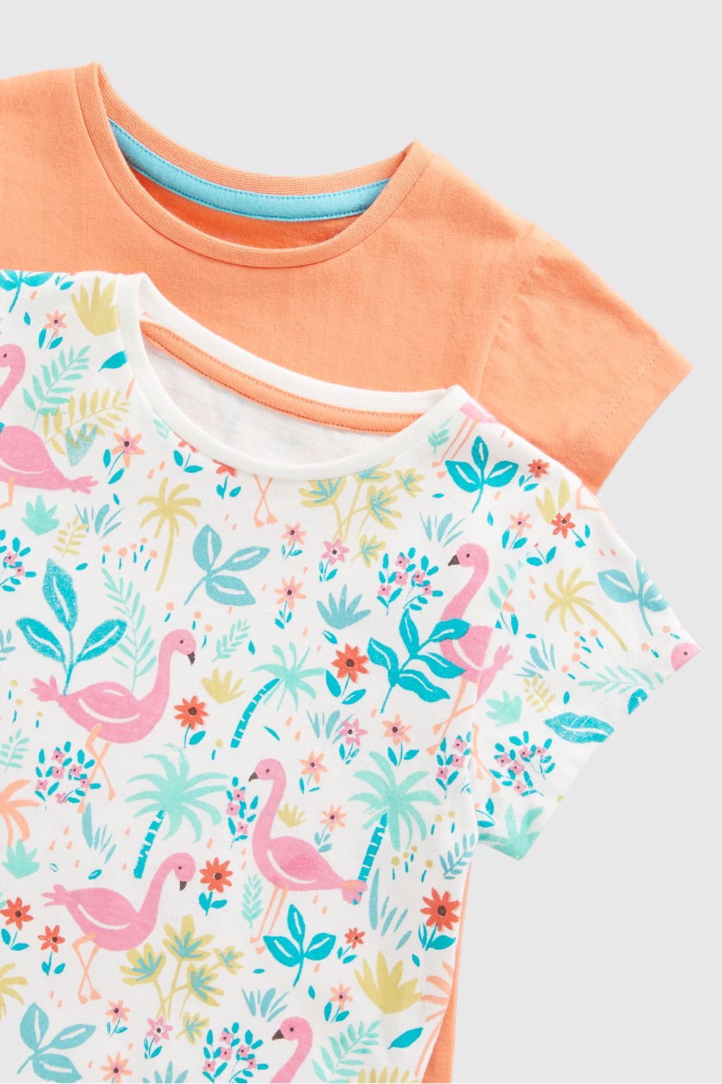tricouri cu model tropical - set 3 buc