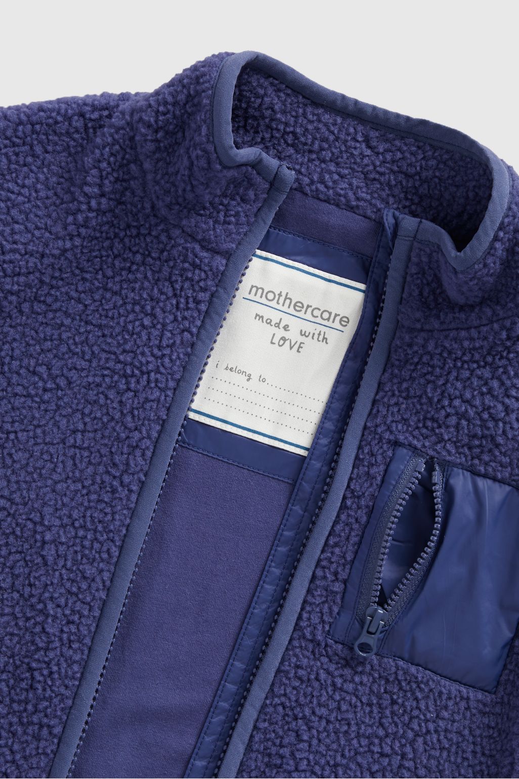 jachetă din fleece, bleumarin