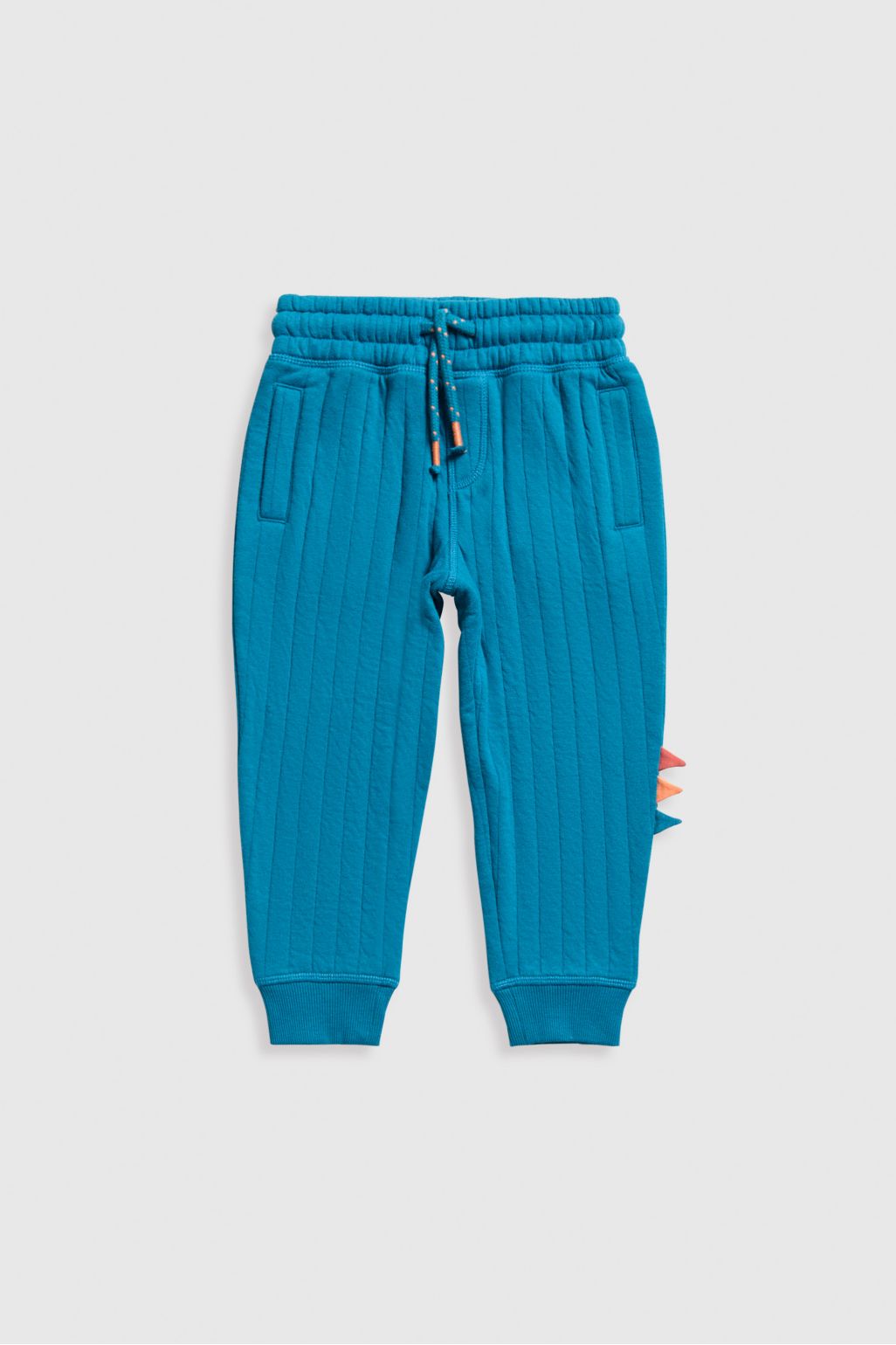 pantaloni sport matlasați, model dinozaur