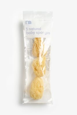 Mothercare Natural Baby Sponges 3pcs