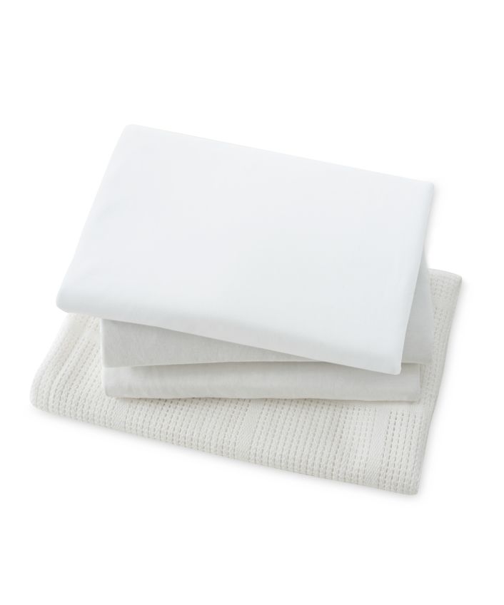 mothercare starter set για κούνια-μονό κρεβάτι - λευκό 