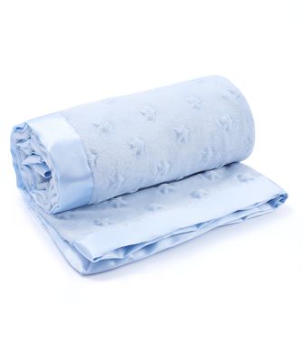 Mothercare Popcorn Star Blanket - Blue