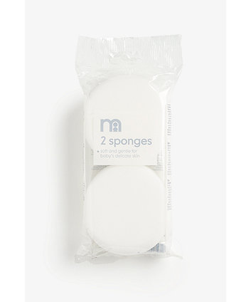 mothercare baby sponge - 2 pack
