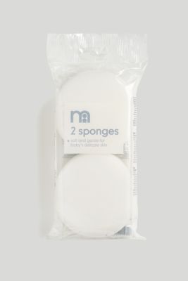 Mothercare Baby Sponge 2pcs Mothercare 👶