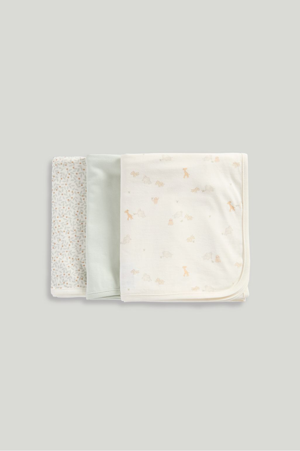 Pachet de 3 Pături Jersey Mothercare