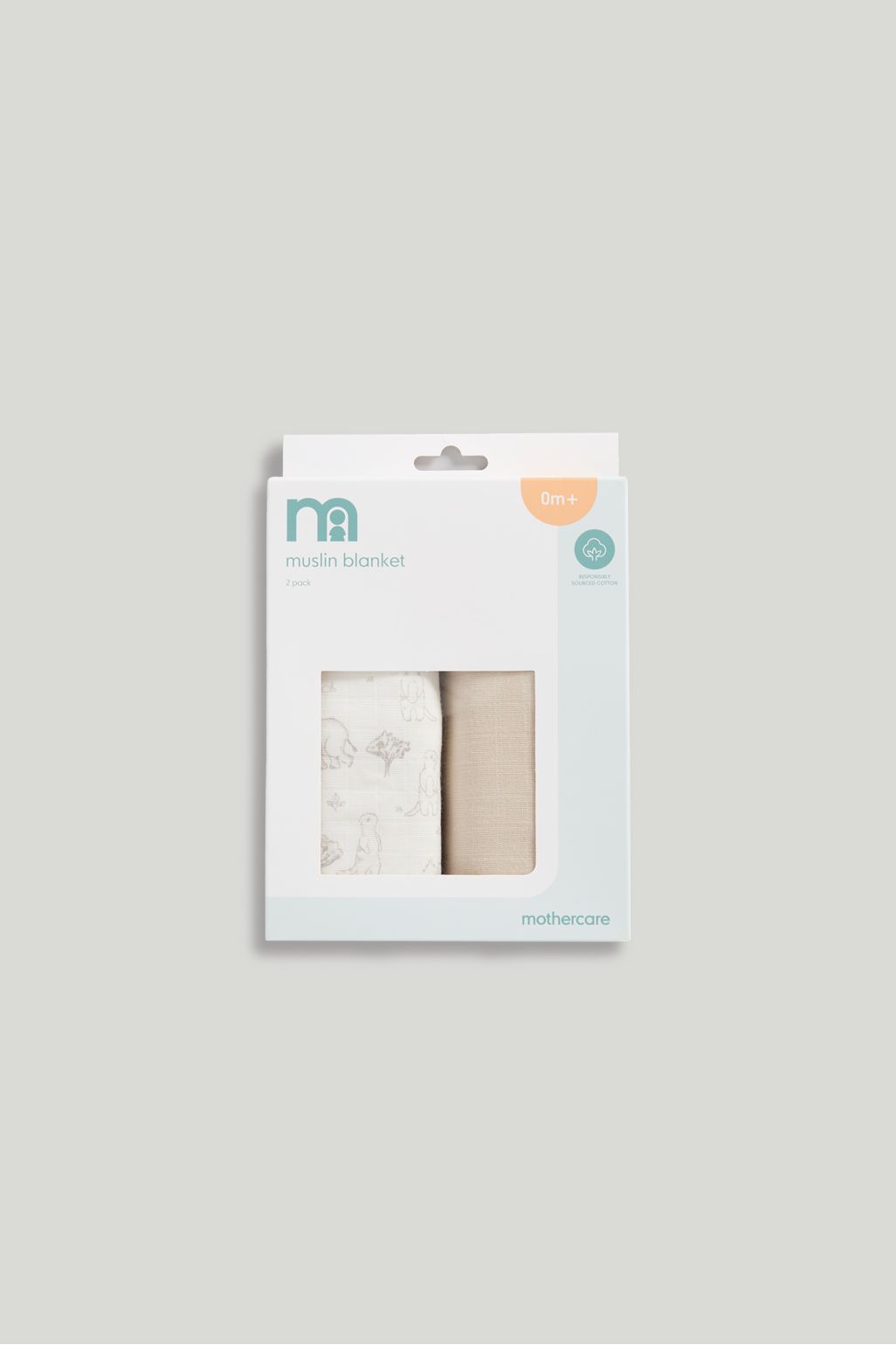 Pachet de 2 paturi din muselina Mothercare, marime XL