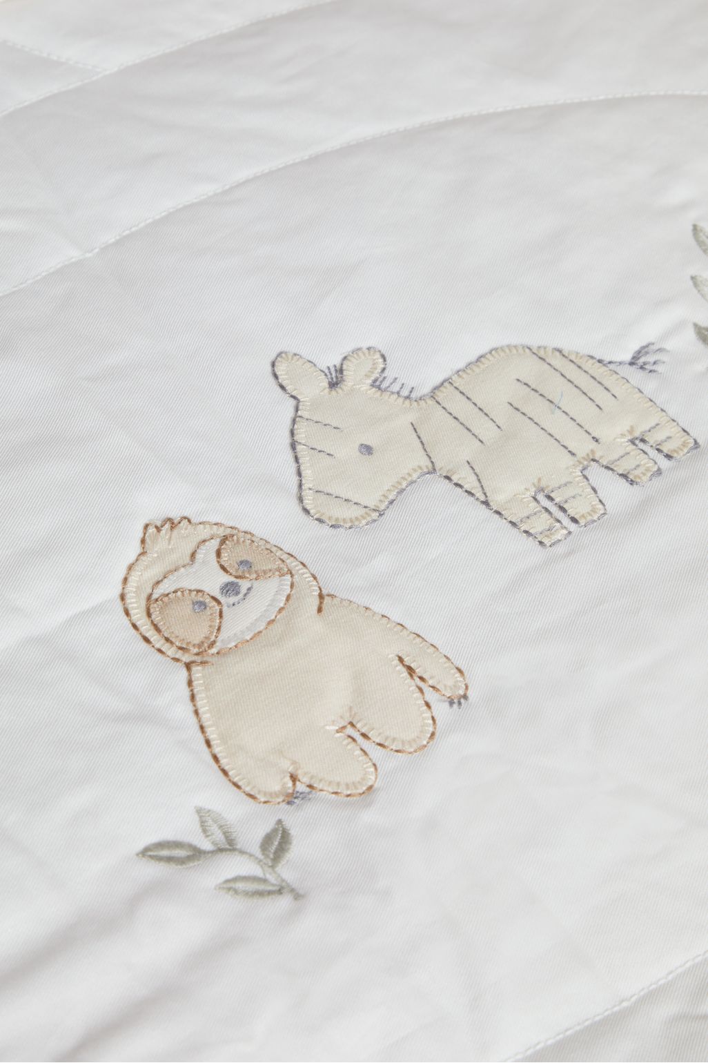 Set lenjerie de pat Mothercare, 3 piese (pat de copil) - crem