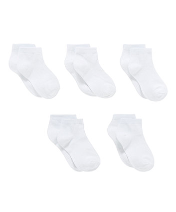 white trainer socks - 5 pack | socks | Mothercare