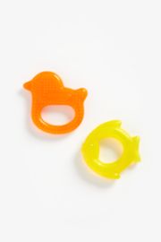 Mothercare Duck And Fish Teethers - 2 Pack