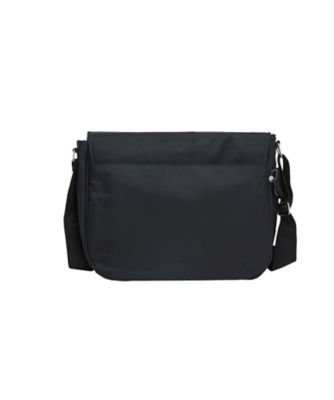 black pram bag