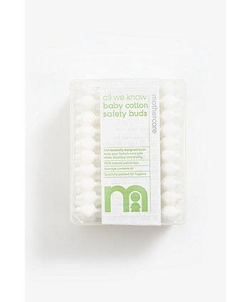 Mothercare Safety Cotton Buds - 60 Pack