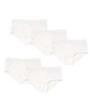 Mothercare White Hipsters - 5 Pack