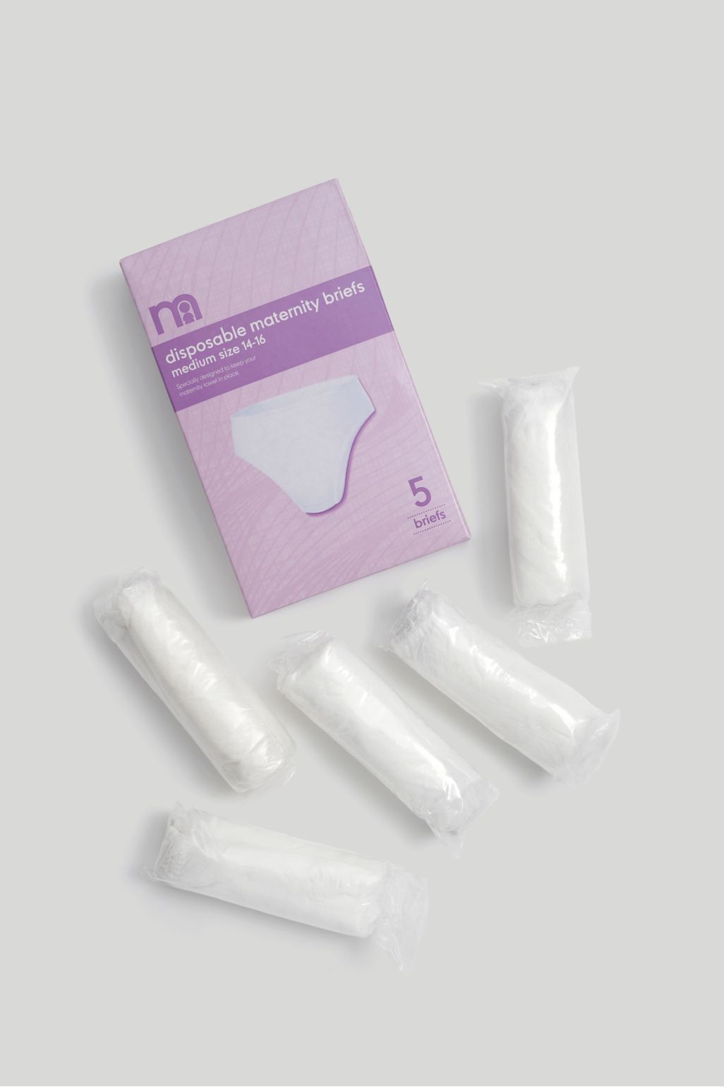 mothercare chiloți de unică folosință pentru maternitate, Medium (mărimea 14-16) - set 5 buc