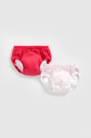 Mothercare Pink Trainer Pants (Medium) - 2 Pack