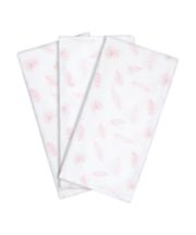 Mothercare Pink Feather Muslins - 3 Pack