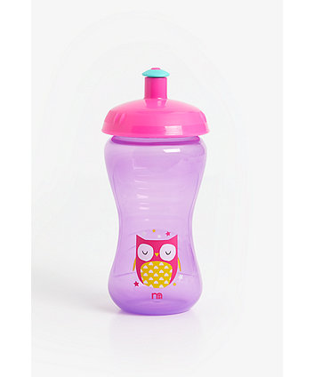 Mothercare Free Flow Sports Bottle - Pink