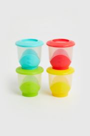 Mothercare Large Easy Pop Freezer Pots - 4 Pack
